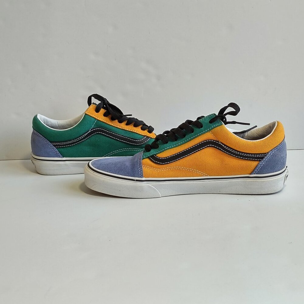 Vans Old Skool Lace Up Suede Sneakers Retro Skate Streetwear Men's Sz 10 - Picture 6 of 13